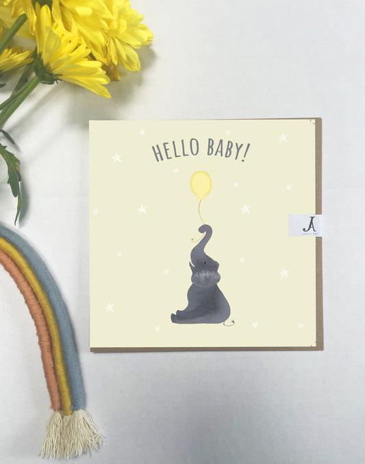 New Baby Hello Baby Card